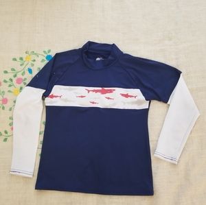 Pre-owned Sun Protection Zone L/S Rashguard. Size 12